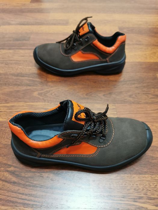 Skórzane Robocze Buty Męskie Łukpol Lekkie Wygodne