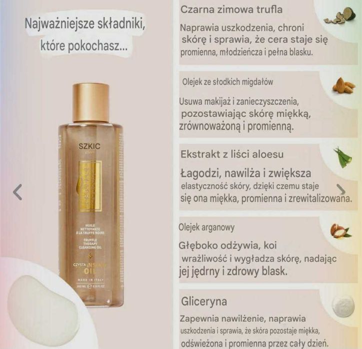 Truflowy olejek do oczyszczania