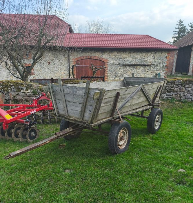 Wóz konny  z zaczepem do traktora