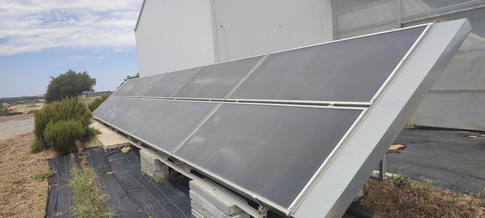 sistema de secagem / desidratador industrial / aquecimento