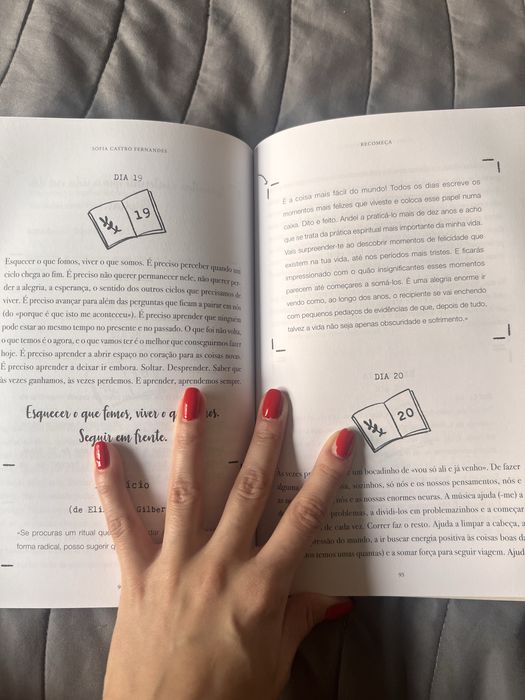 Livro “Recomeça” - Sofia Castro Fernandes