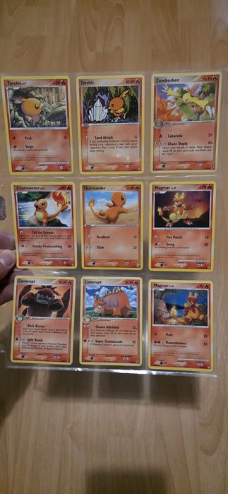 Pokémon TCG Lote 9 Cartas