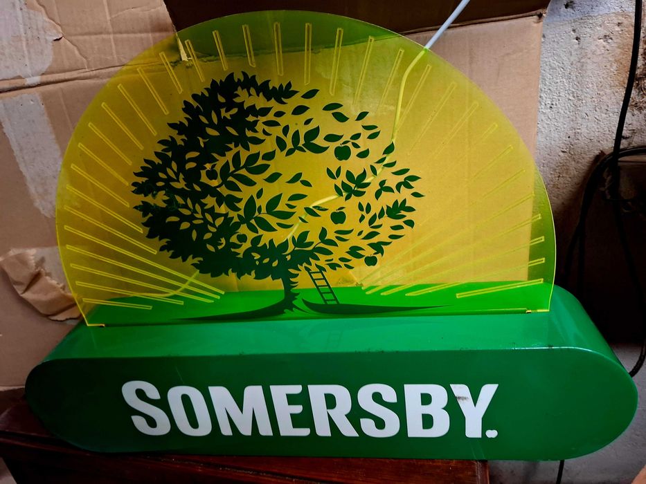 Letreiro iluminado Somersby