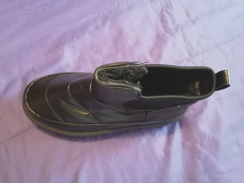 Bota Preta Forrada