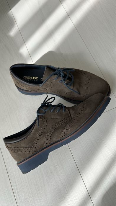 Замшеві туфлі GEOX чоловічі
