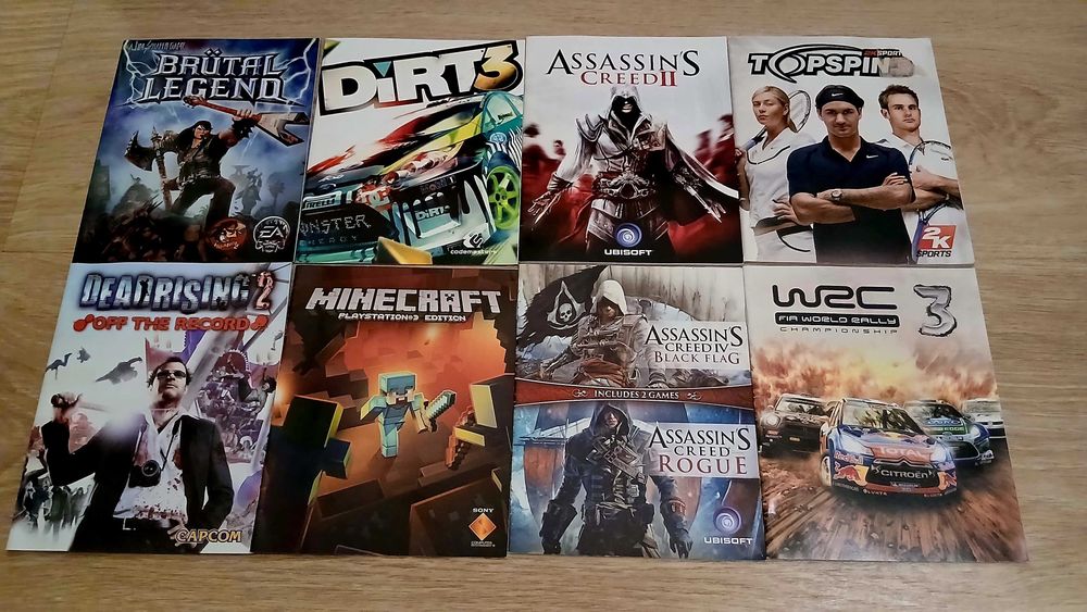 Manuais jogos PlayStation