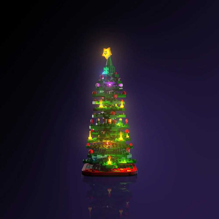Light My Bricks 2.0 Light Kit for LEGO Christmas Tree – NEW64739337360003122