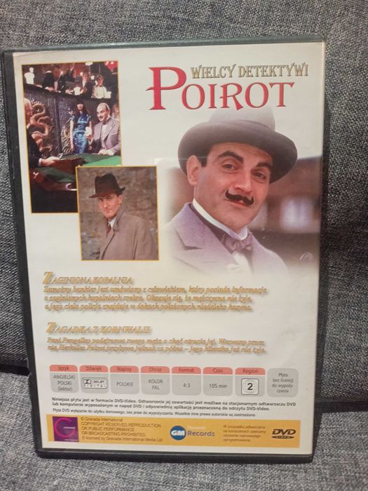 DVD Poirot 9. Zaginiona kopalnia. Zagadka z Kornwalii