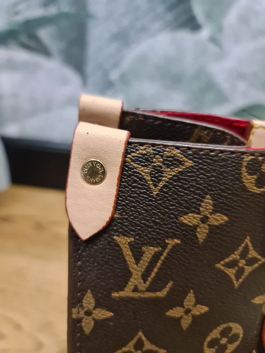 Duża torba damska aktówka shoperka Louis Vuitton LV