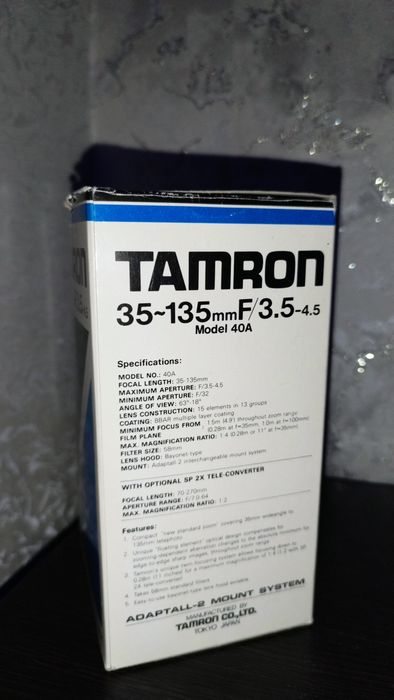 Обєктив Tamron 35-135