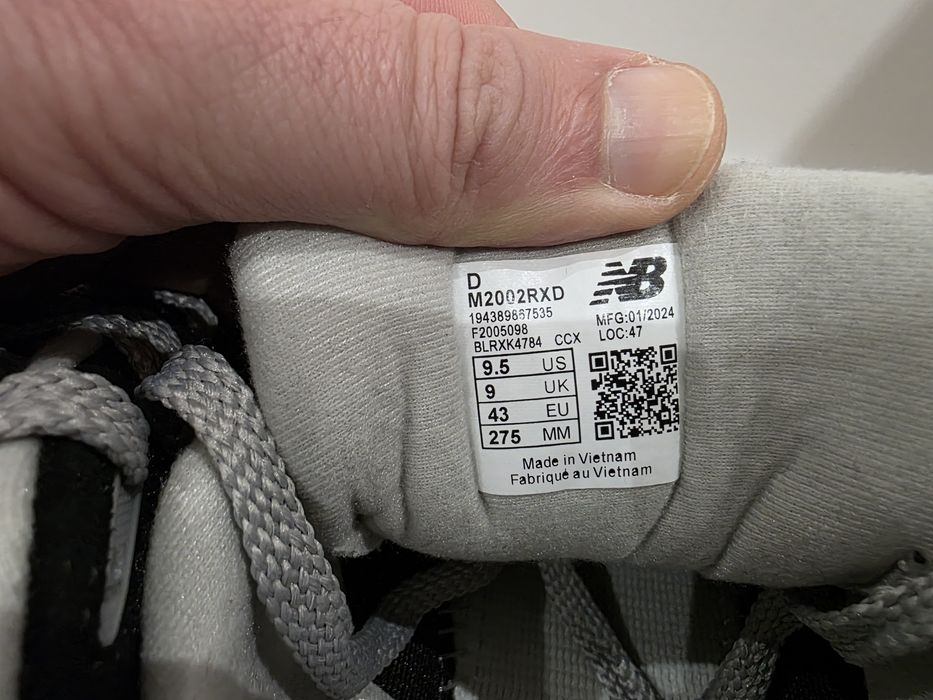 Sapatilhas/ténis New Balance 2002r, novas!