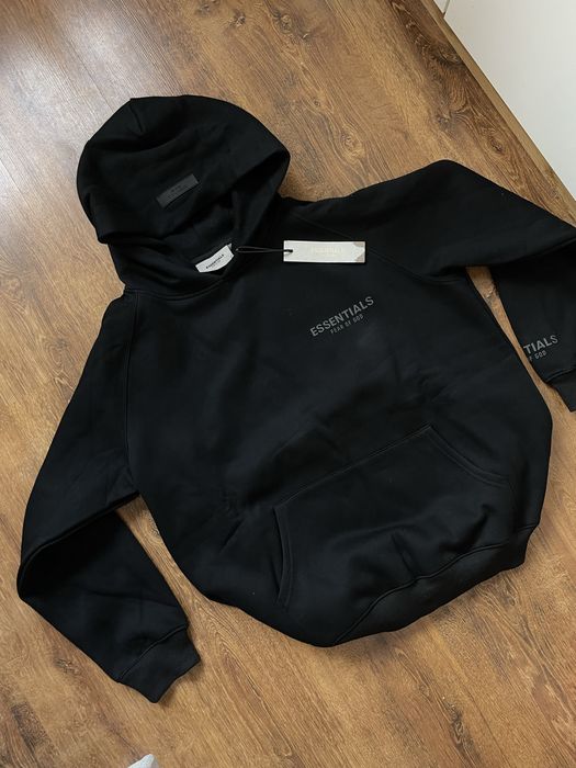 Essentials Fear of God black hoodie