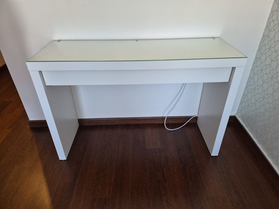 Malm Toucador Branco 120x41cm
