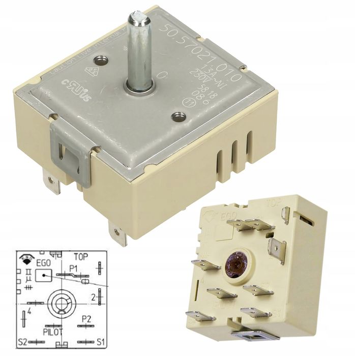 Regulator energii do płyt ceramicznych AMICA EGO 50.57021.010