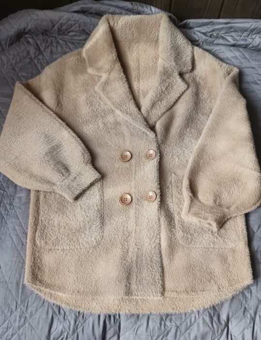 Płaszcz, kurtka Alpaka oversize