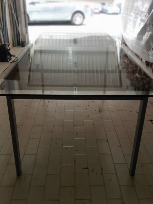 Mesa de Jantar de vidro