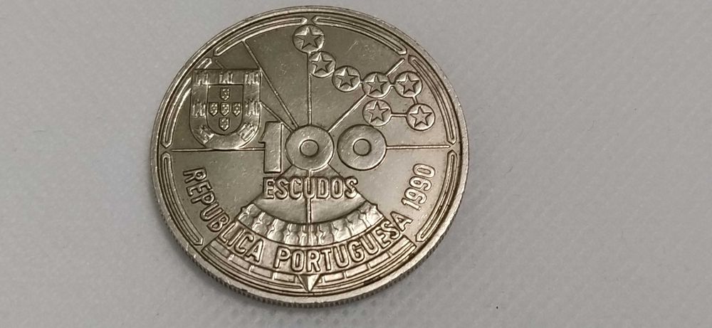 Moeda 100 escudos - Atlântico Navegação Astronómica