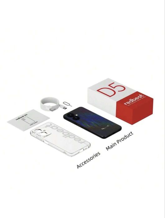 Xiaomi Redbeat D5 4/64Black/white нові в заводських пломбах і плівках.