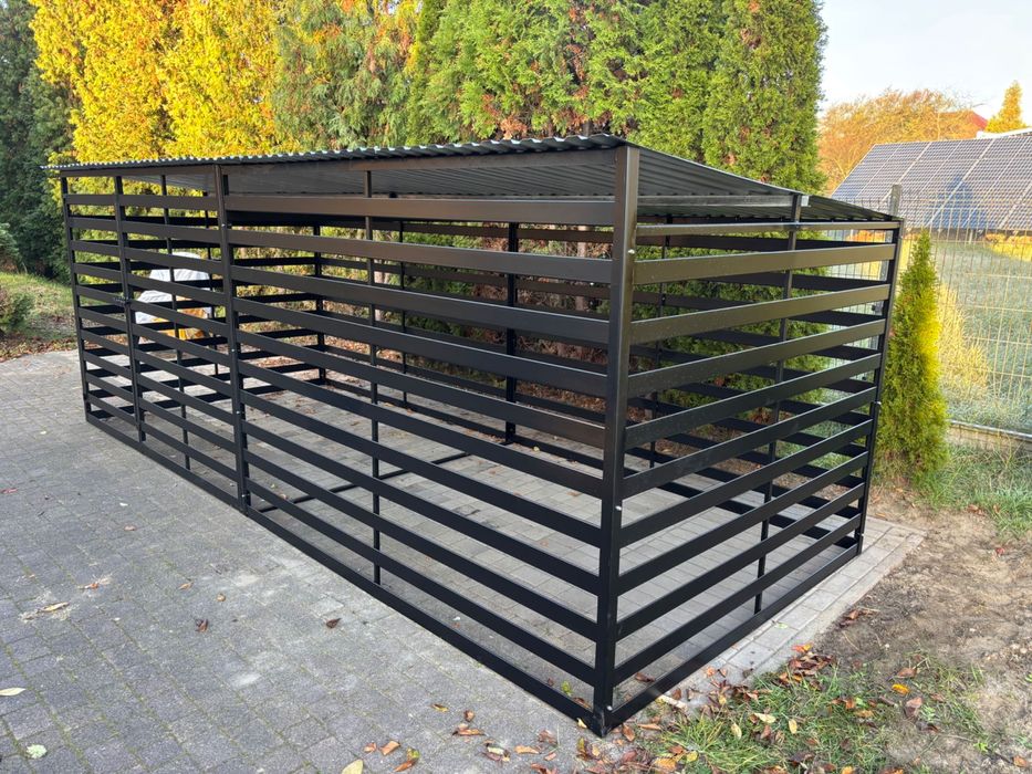 Kojec dla psa spawany palisadowy