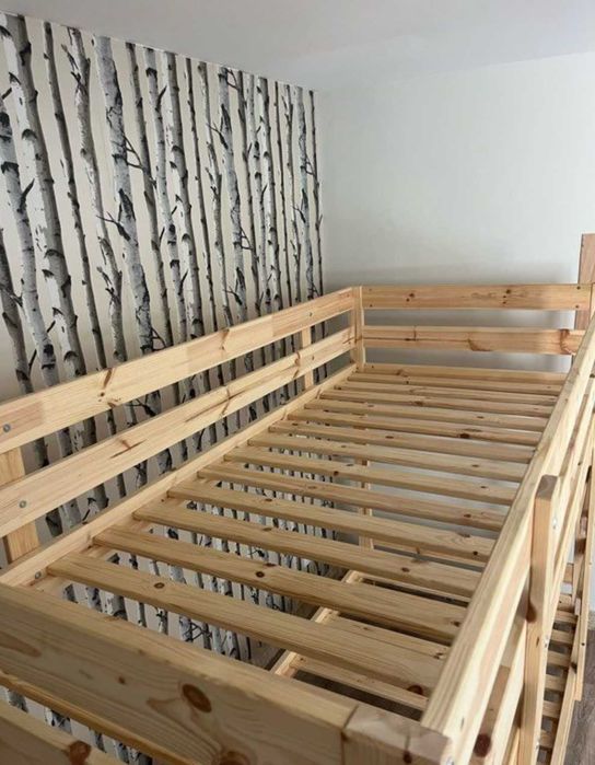 Ikea MYDAL bunk bed / beliche x2 NOVO + mattresses / colchāo available