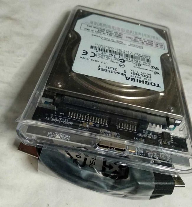 Портативний HDD 640 GB