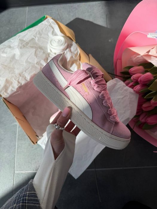 !SALE! Puma Suede XL Pink/Rose 36 37 38 39 40 41 пума суеде хл рожеві