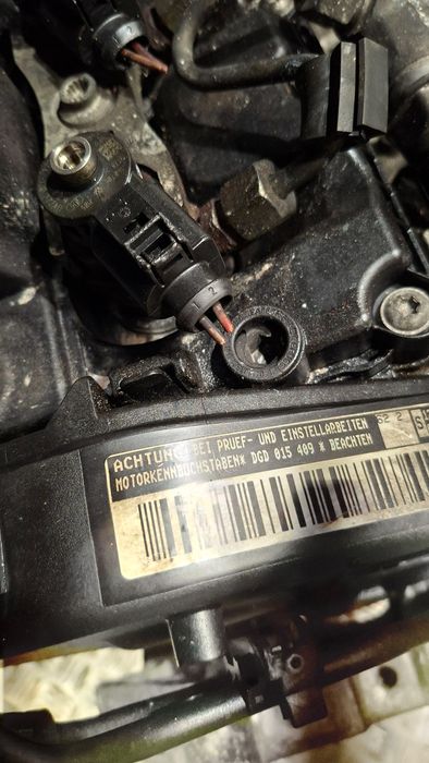 Silnik Z Układem Paliwowym Vw Touran Ii 1.6Tdi Dgd