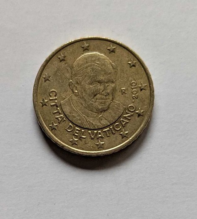 Moeda 50 Cêntimos / 0,50€ - 2010 - Cidade do Vaticano - Euro