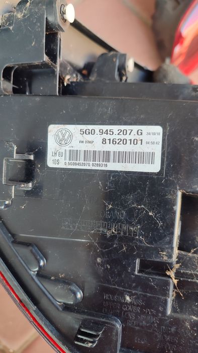 Стоп фонарь e golf 7 е гольф 7 фонарь задний стоп e golf 7