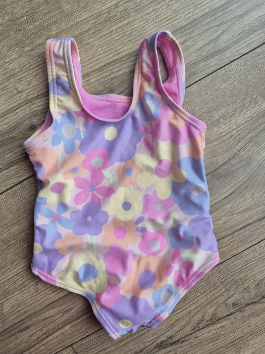 Primark strój kąpielowy jednoczęściowy kostium różowy pastelowy 68