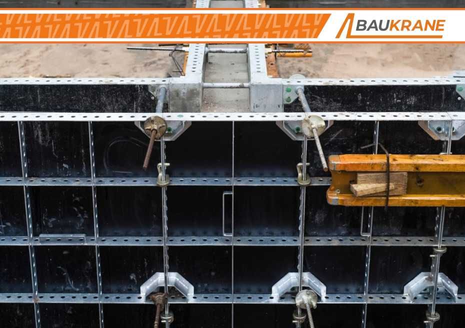 Bautekk Szalunki ścienne/ Słupy 8,6m2 Nowe płyty + akcesoria