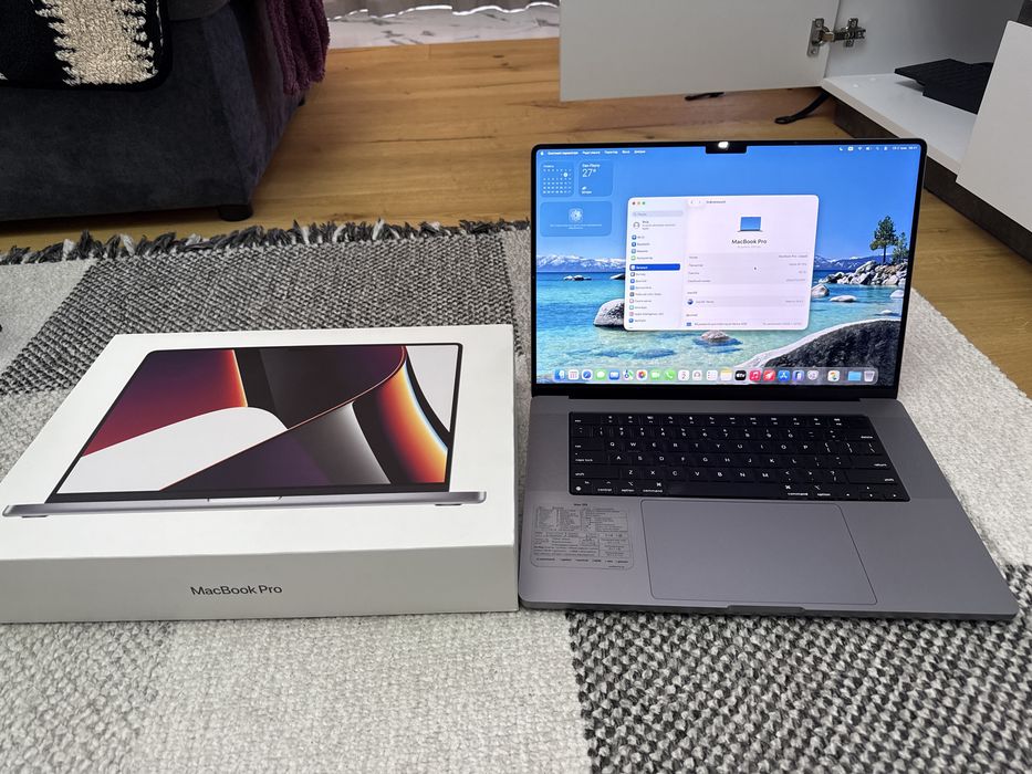 Macbook 16 m1 pro 512gb