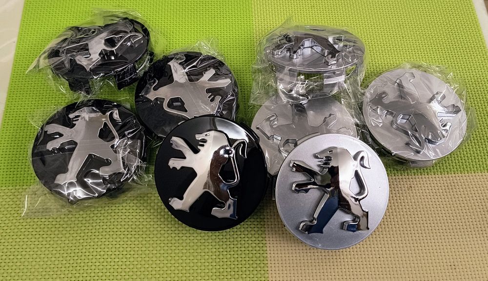 Dekielki kołpaczki peugeot nowe zaślepki do alufelg
