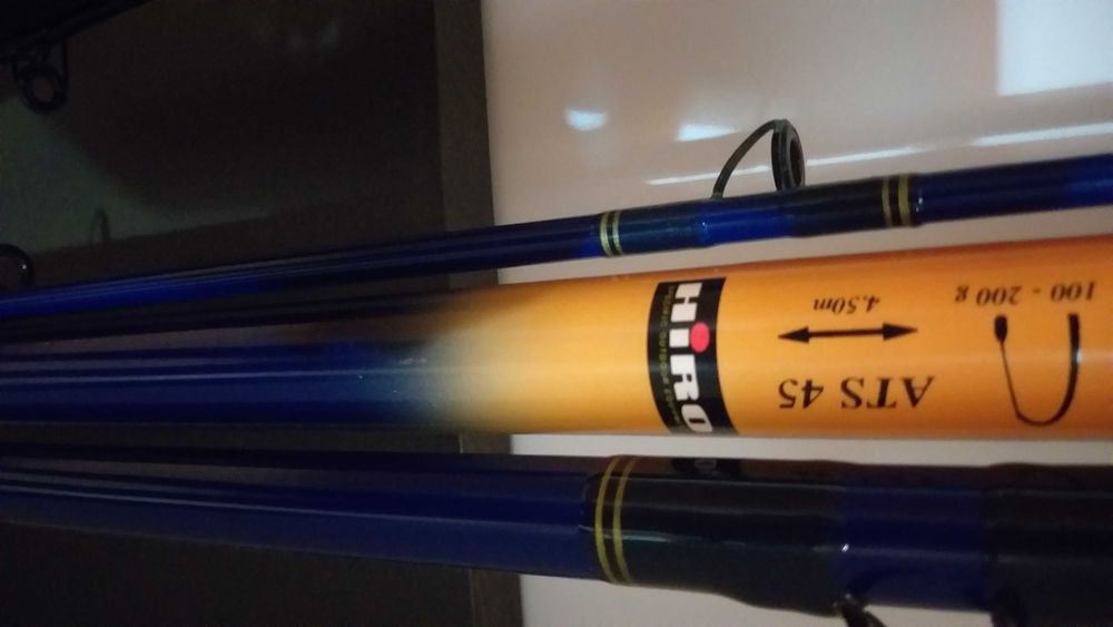 2 canas de Pesca + 3 carretos - 1 das canas foi usada 1 vez!