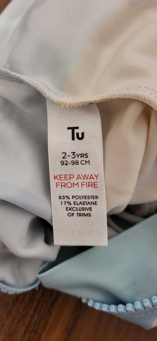 Strój kąpielowy dla dziecka roz 2-3latka