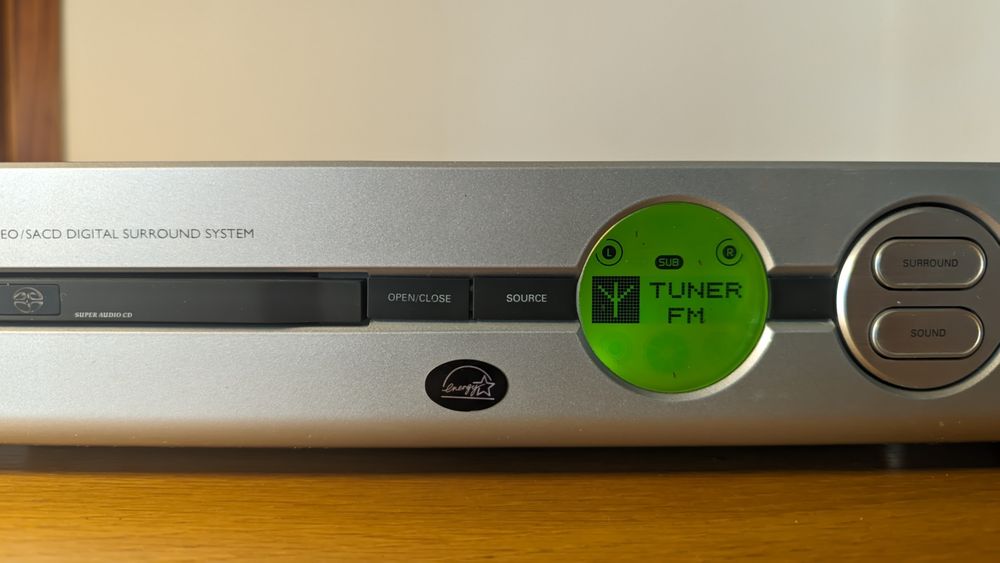 Leitor de CD e Sacd Super Audio CD Philips Lx7100sa Match Line