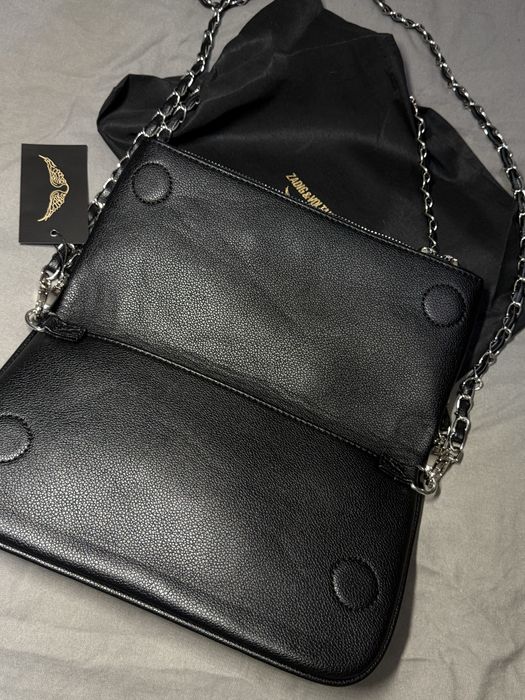 Сумка клатч zadig&voltaire клатч rock чорна