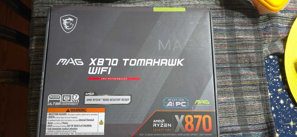 Motherboard MSI MAG X870 Tomahawk WiFi SktAM5