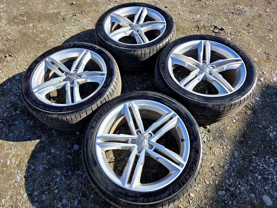 Alu Felgi 19" Audi A6 C6 C7 C8 S6 RS6 A7 A8 Nowe Opony 255/40/19