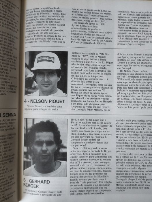 Anuário Formula 1 - 1986/87