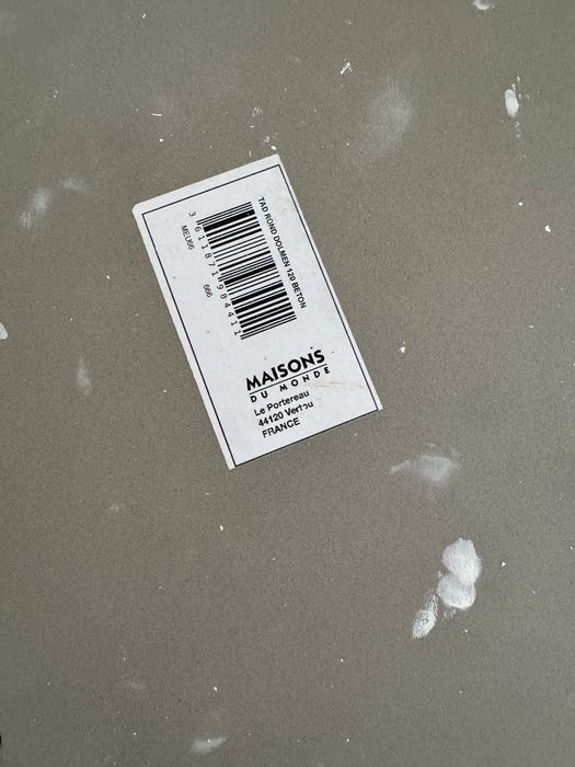 Mesa de cimento Maison du Monde