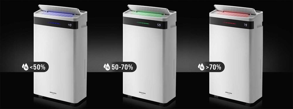 WYDAJNY Osuszacz powietrza pochłaniacz wilgoci oczyszczacz timer WIFI