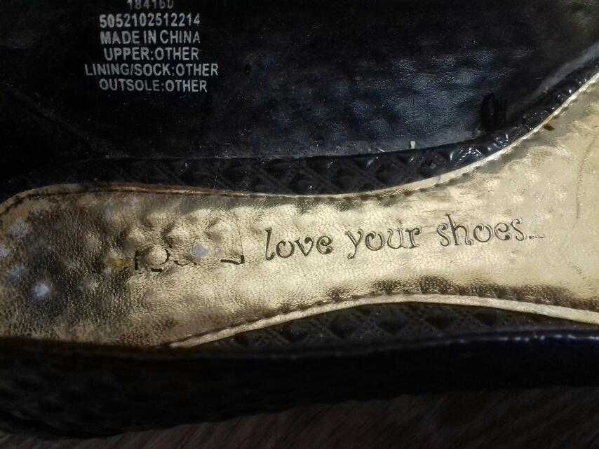 Туфлі для дівчинки, розмір 35