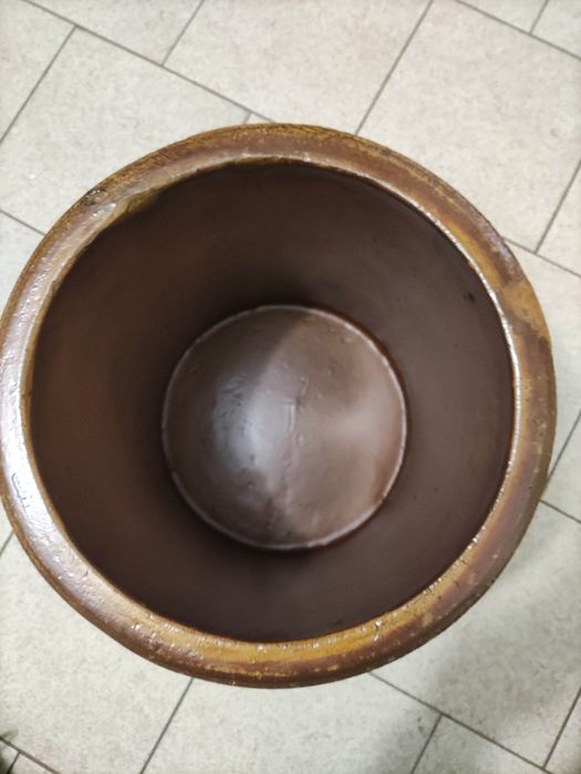 BUNZLAU Hoffmann Co Garnek Kamionkowy 80 l - Przedwojenny