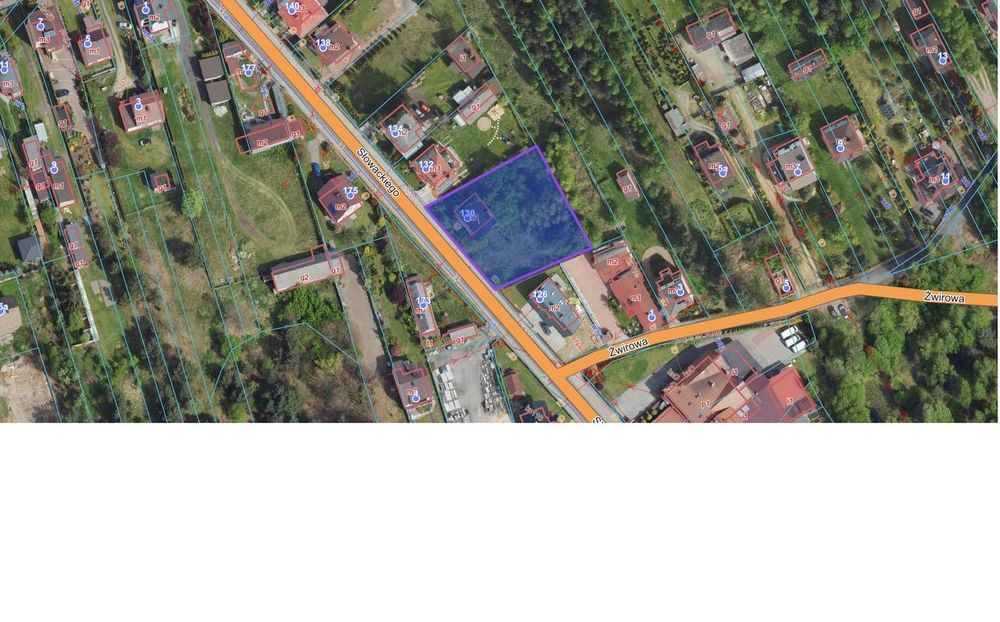 Działka Budowlana – Myszków, Ul. Słowackiego | 1453 M² - Widok 4
