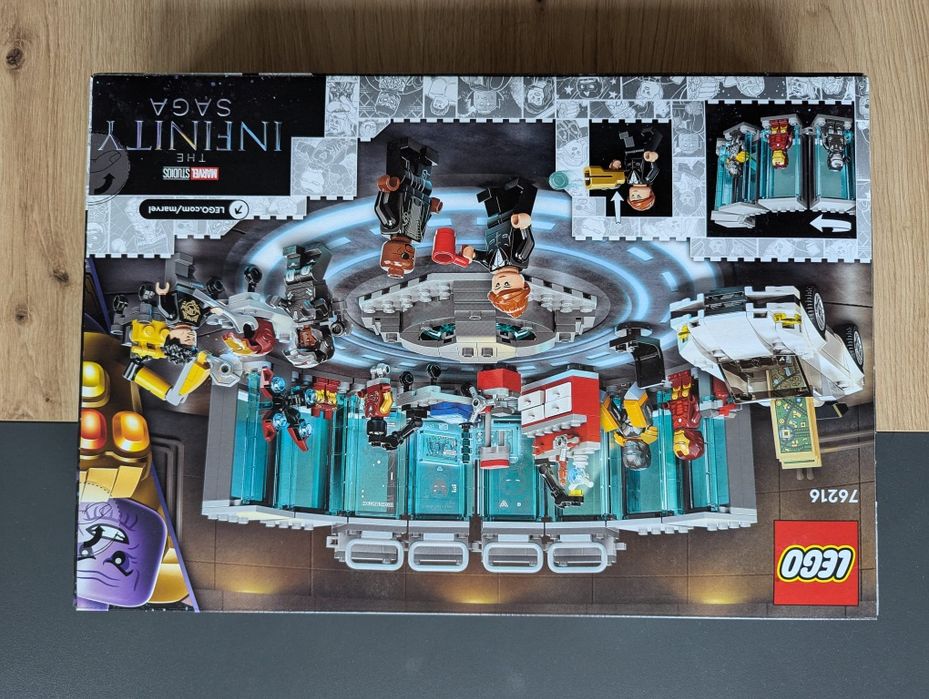 LEGO 76216 Zbrojownia Iron Mana - Marvel