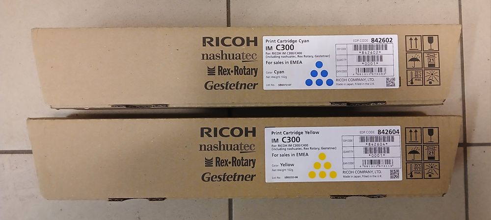 Tonery do drukarki Ricoh IM C300