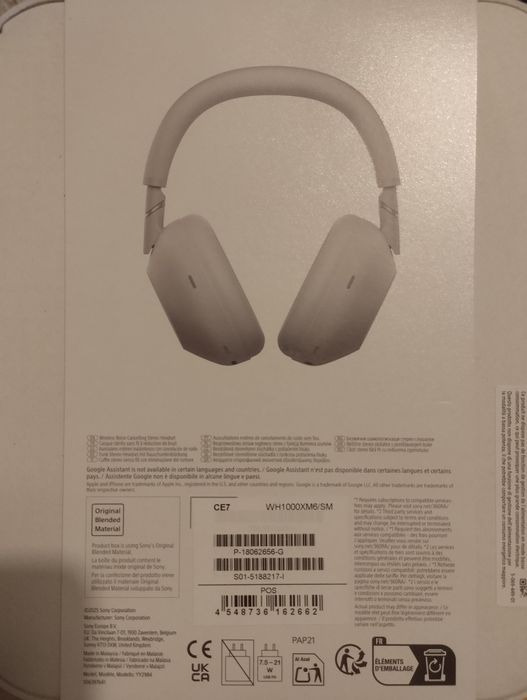 Auscultadores Sony wh-1000xm6