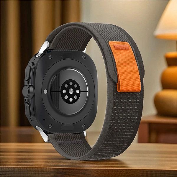 Pasek Tech-Protect Nylon na Samsung Galaxy Watch Ultra (47 mm) - czarn