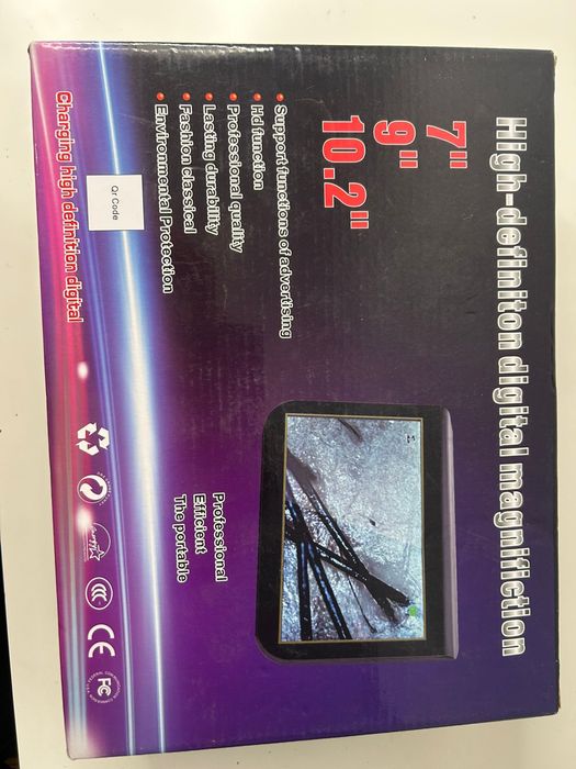Microscópio Digital HD Ecrã LCD